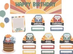 Moving Mountains Birthday Bulletin Board Set - Set 2