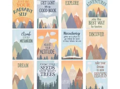 Moving Mountains Motivational Small Poster Pack - Set 1