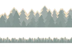 Moving Mountains Tree Border