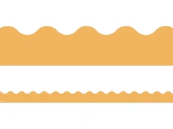 Moving Mountains Yellow Sun Scalloped Border