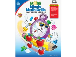 Multiplication & Division Minute Math Drills Workbook