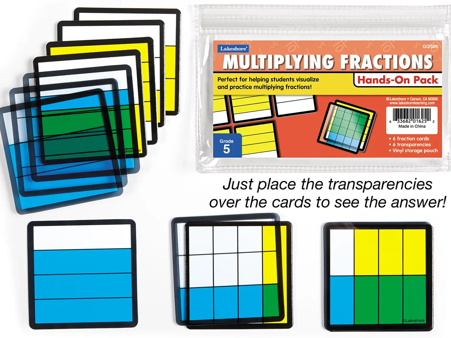 Multiplying Fractions Hands-On Student Pack