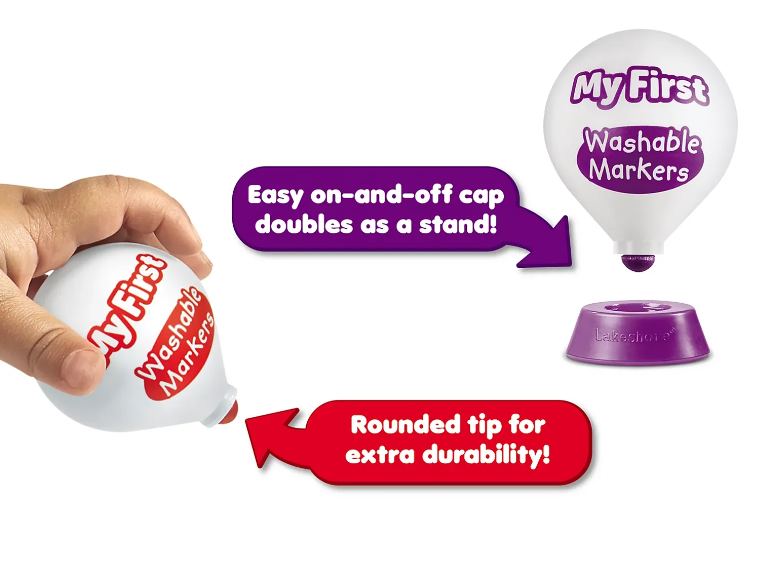 My First Washable Markers - Set of 8