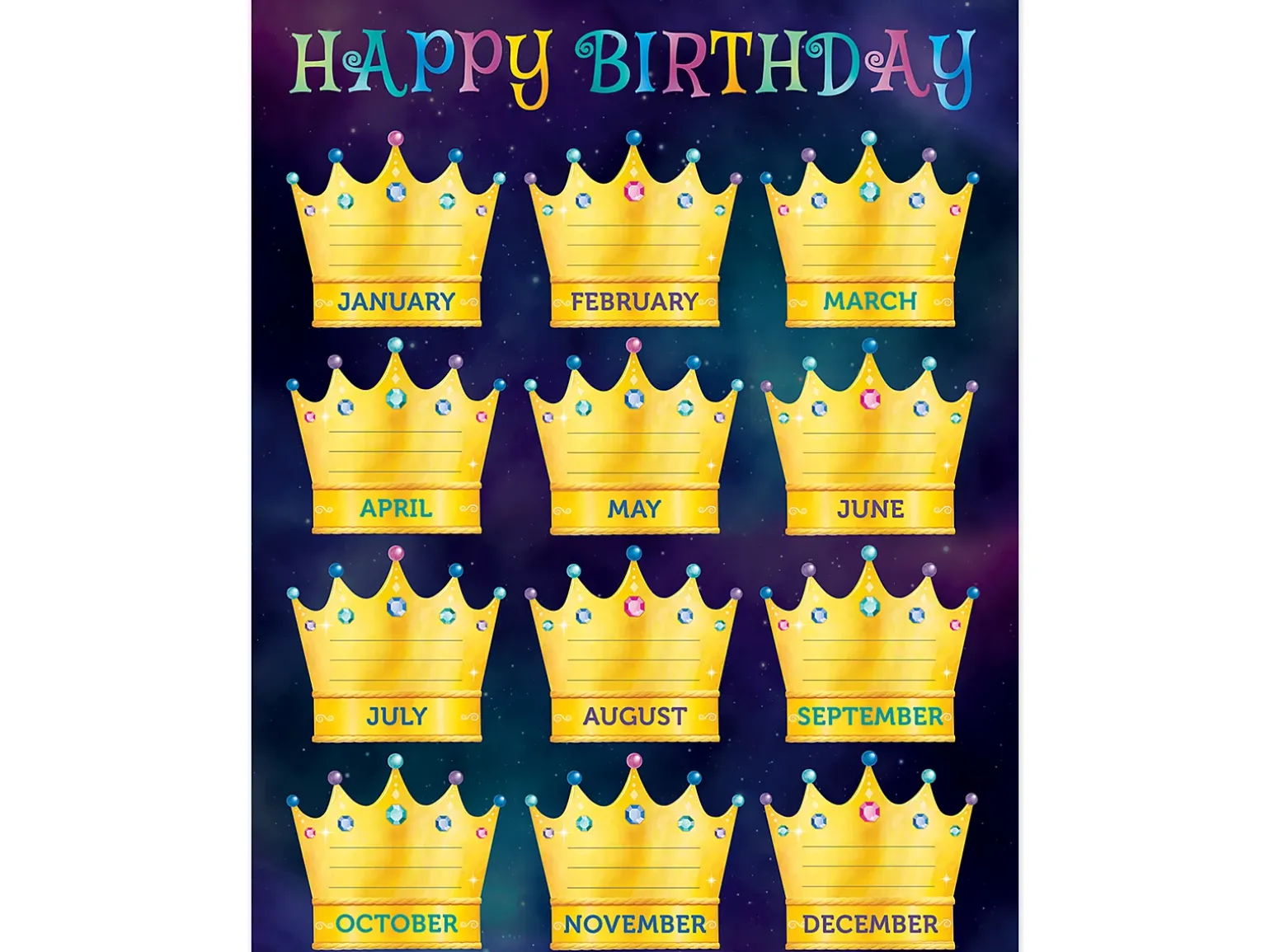Mystical Magical Birthday Poster