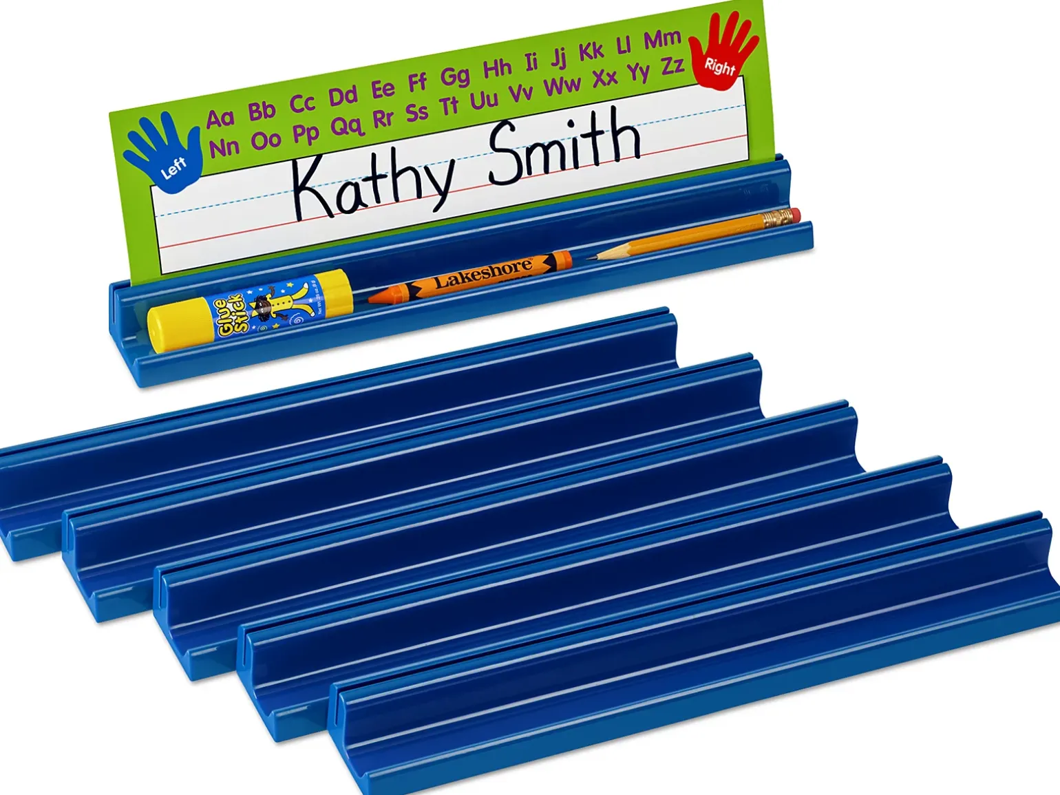 Nameplate Display Trays - Set of 6