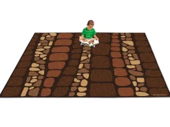 Natural Accents Cobblestone Classroom Carpets