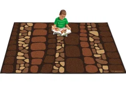 Natural Accents Cobblestone Classroom Carpets