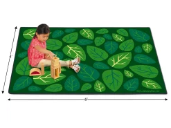 Natural Accents Leaves Classroom Carpets