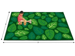 Natural Accents Leaves Classroom Carpets