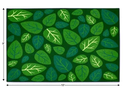 Natural Accents Leaves Classroom Carpets