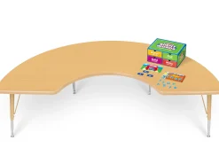 Natural Adjustable Group Tables