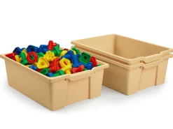 Natural Color Big Bins - Set of 3