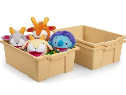 Natural Color Big Bins - Set of 3