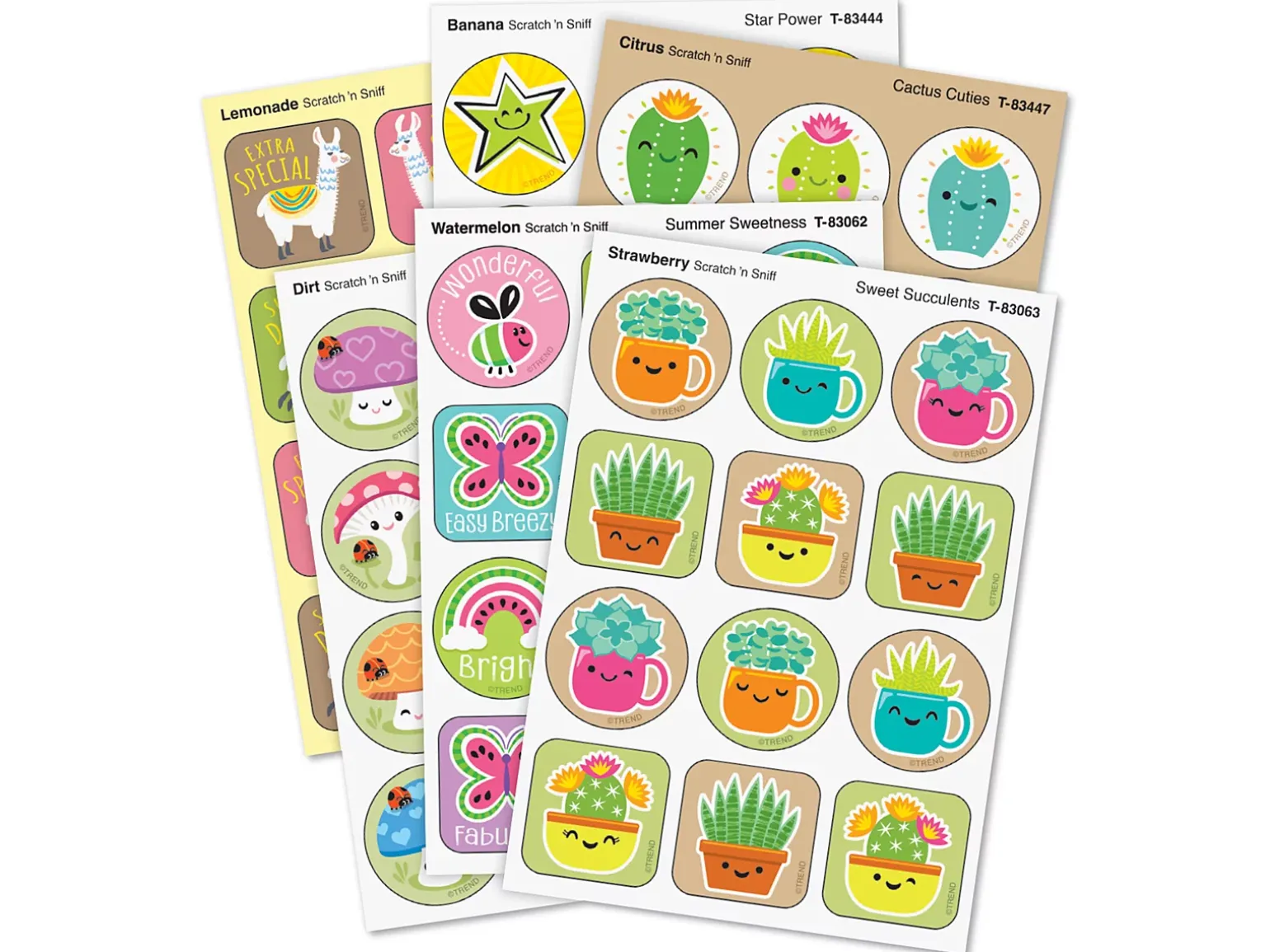 Nature Pals Scented Stickers - Variety Pack