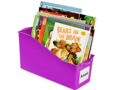 Neon Connect & Store Book Bins
