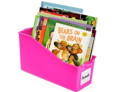 Neon Connect & Store Book Bins