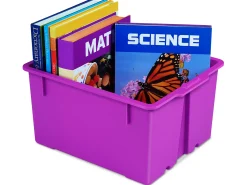 Neon Heavy-Duty Book Bins