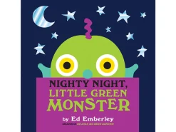 Nighty Night, Little Green Monster Hardcover Book