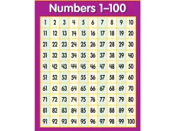 1-100 Number Chart