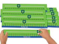 Number Line Slider Boards - Set of 10