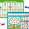 Numbers & Counting Write & Wipe Boards - Set of 10