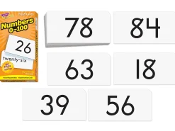Numbers 0-100 Flash Cards