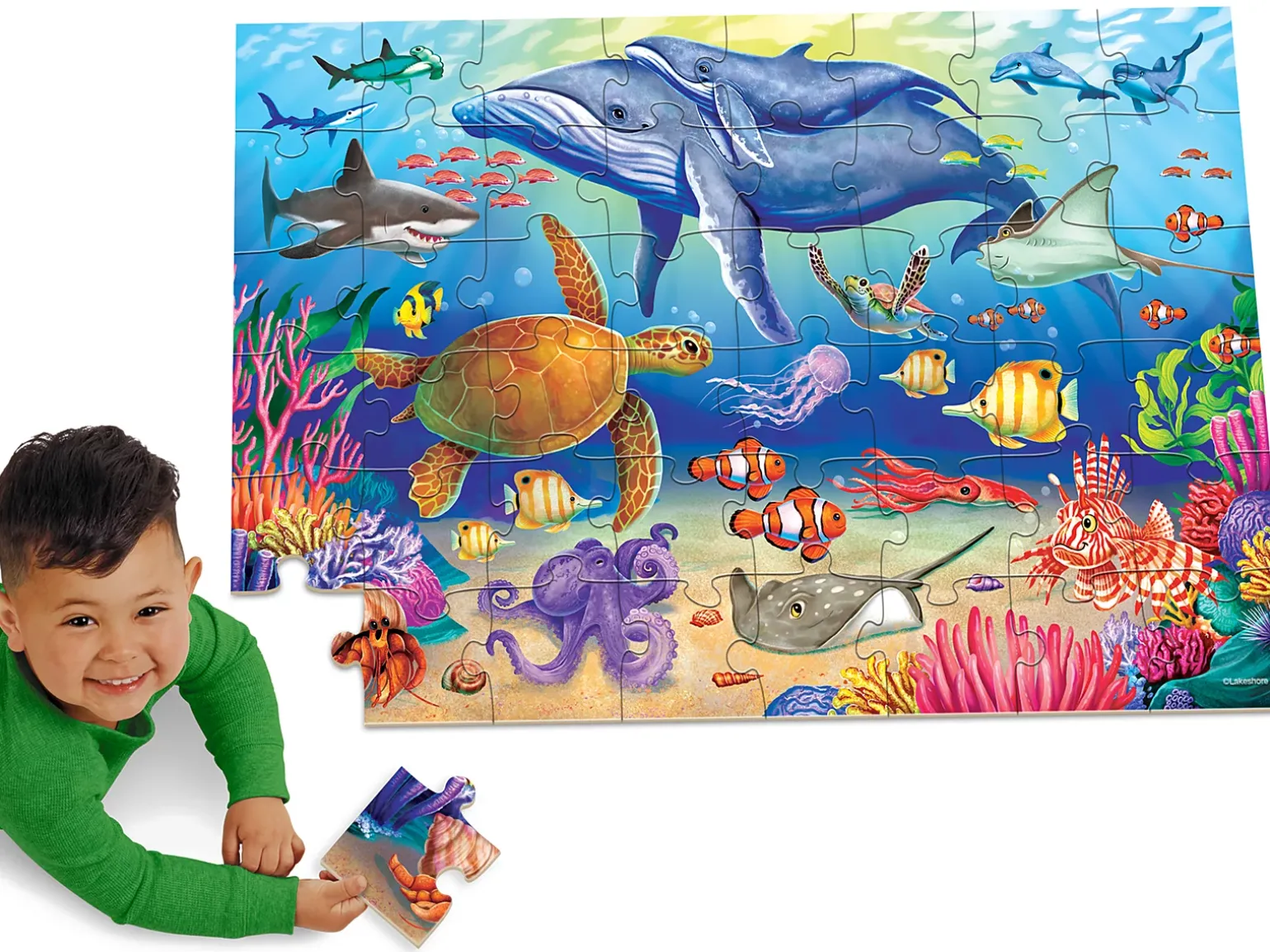 Ocean Animals Floor Puzzle