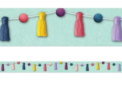 Oh Happy Day! Pom-Pom & Tassel Border