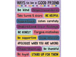 Oh Happy Day! Ways to Be a Good Friend Poster