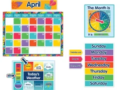 One World Calendar Bulletin Board Set