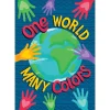 One World Many Colors Poster