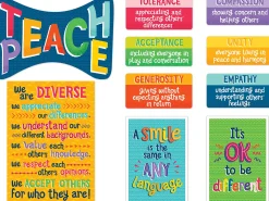 One World Teach Peace Bulletin Board Set
