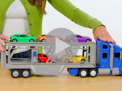 On the Move! Big Rig Car Carrier