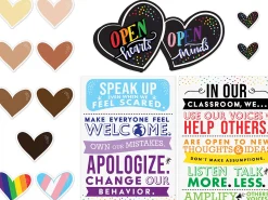Open Hearts, Open Minds Bulletin Board Set