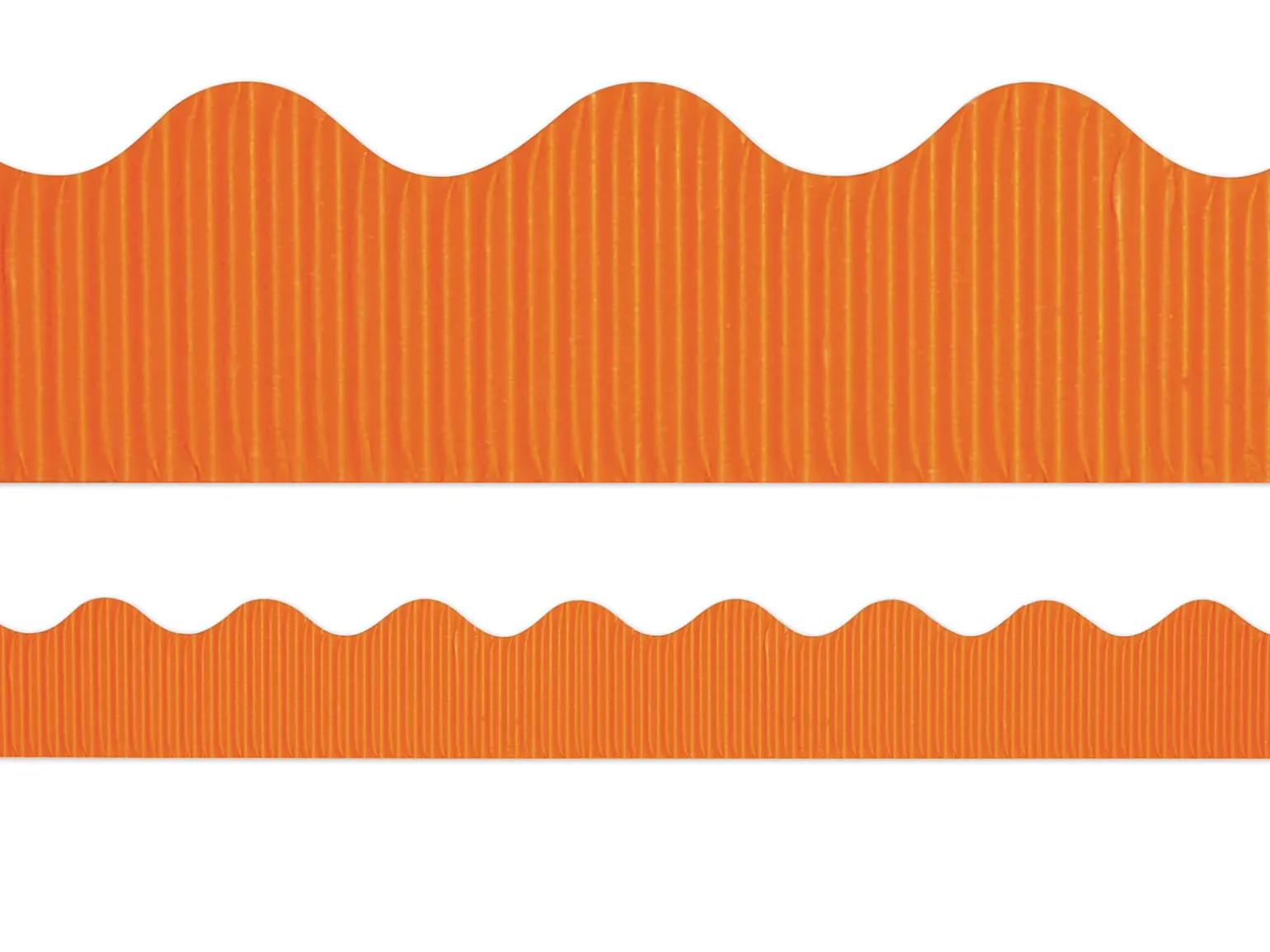 Orange Scalloped Bordette®