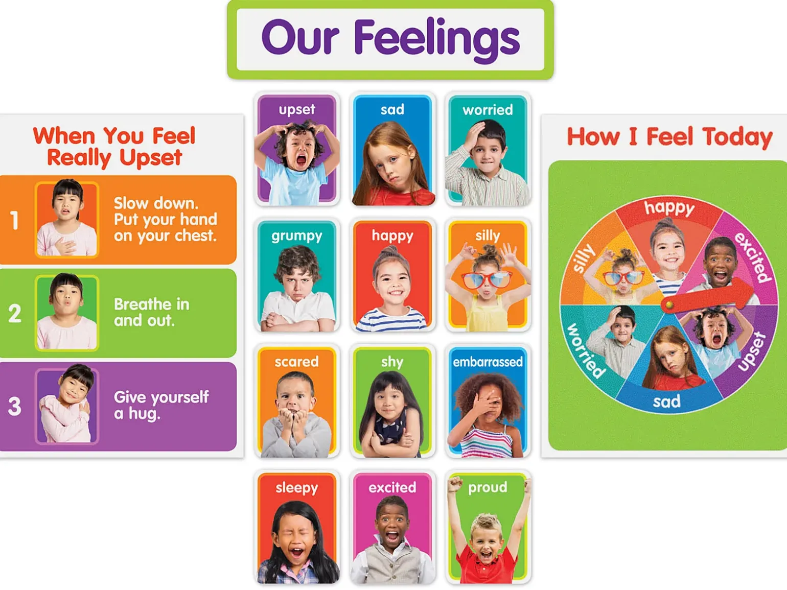 Our Feelings Bulletin Board Set