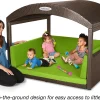 Outdoor Lounge & Play Bungalow