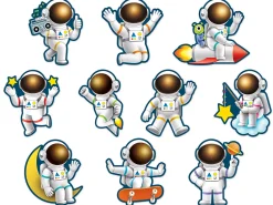 Outer Space Crew Astronaut Accents