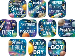 Outer Space Crew Positive Sayings Accents