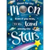 Outer Space Crew Shoot for the Moon Poster