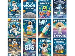 Outer Space Crew Small Poster Pack