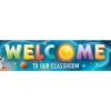 Outer Space Crew Welcome Banner
