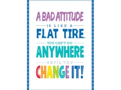 Painted Palette Bad Attitude Poster