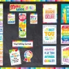 Painted Palette Behavior Management Bulletin Board Set
