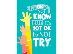 Painted Palette It’s OK to Not Know Poster