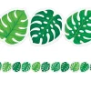 Palm Paradise Tropical Leaf Border