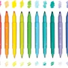 Pastel Dual-Tip Markers - Set of 12