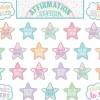 Pastel Pop Affirmation Station Bulletin Board Set