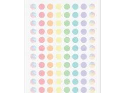 Pastel Pop Circle Mini Stickers