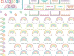 Pastel Pop Classroom Jobs Bulletin Board Set